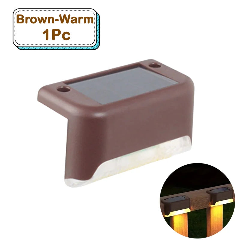 Outdoor Solar Step Lights LED Waterproof