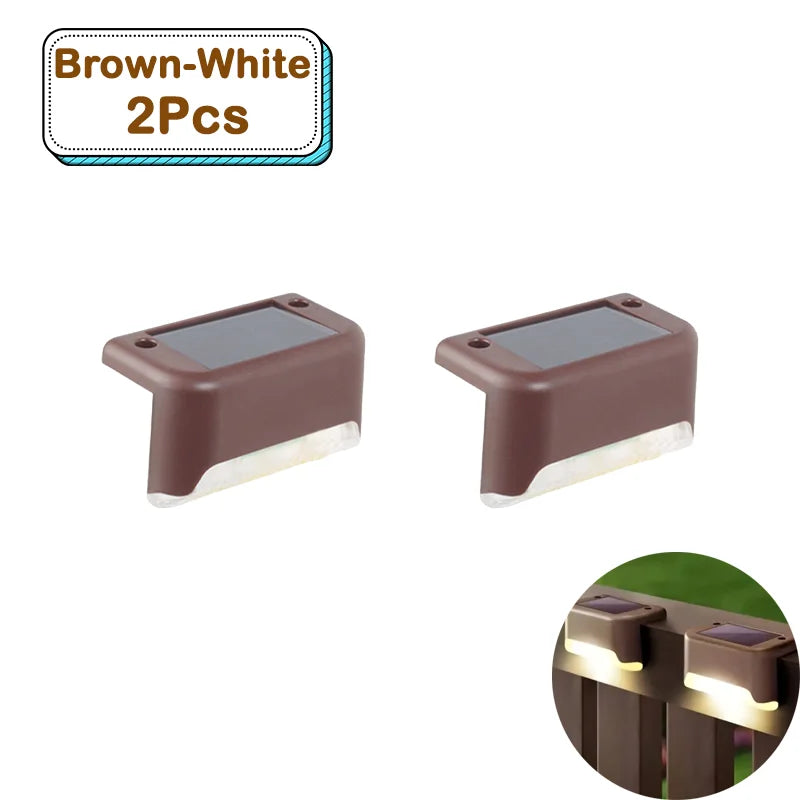 Outdoor Solar Step Lights LED Waterproof