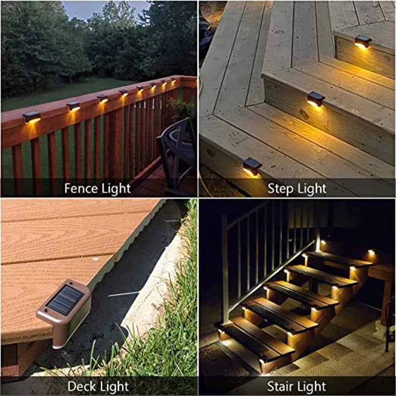 Outdoor Solar Step Lights LED Waterproof