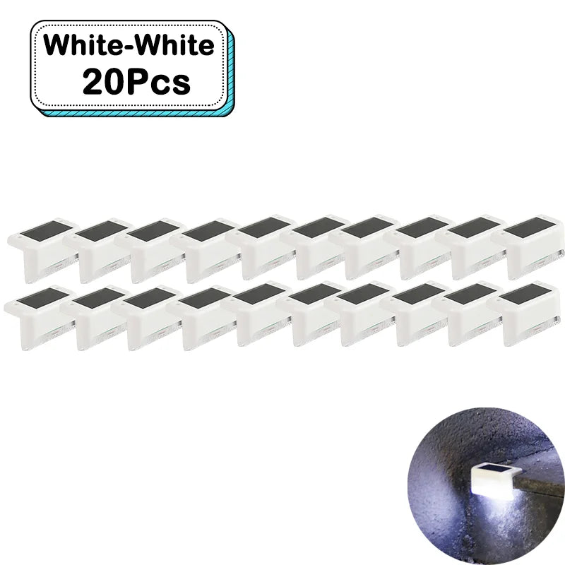 Outdoor Solar Step Lights LED Waterproof