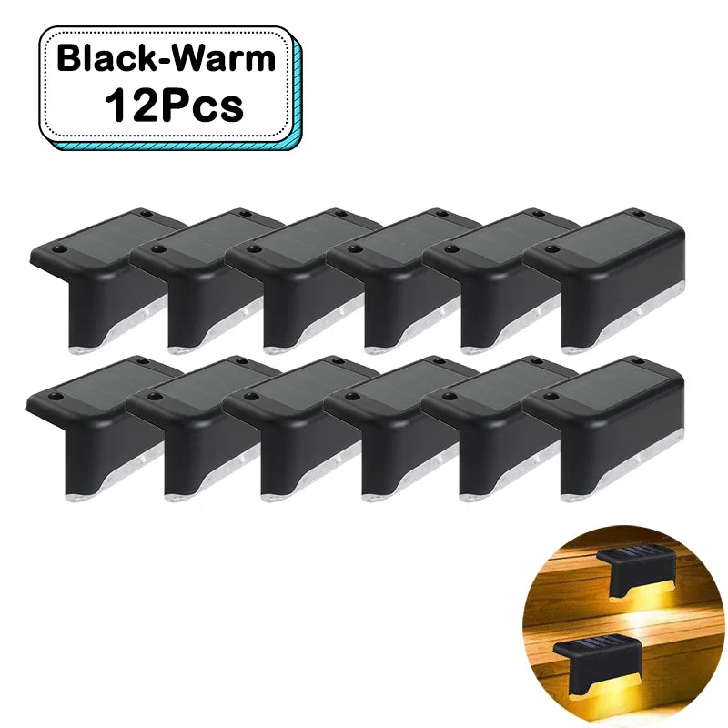 Outdoor Solar Step Lights LED Waterproof