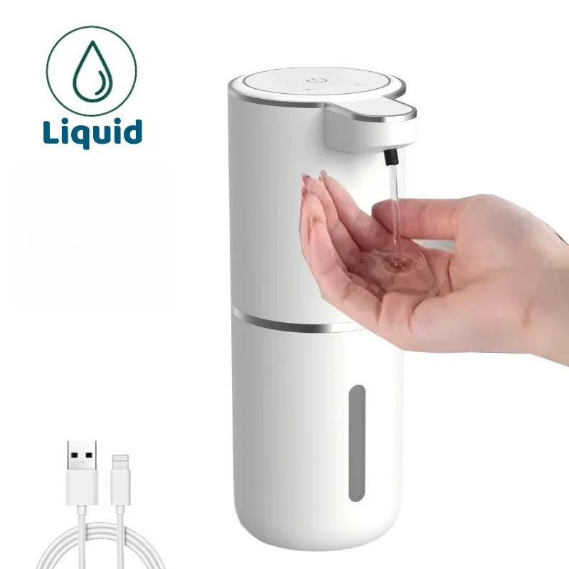 Automatic Liquid/Foam Soap Dispenser USB Rechargeable with Infrared Sensor