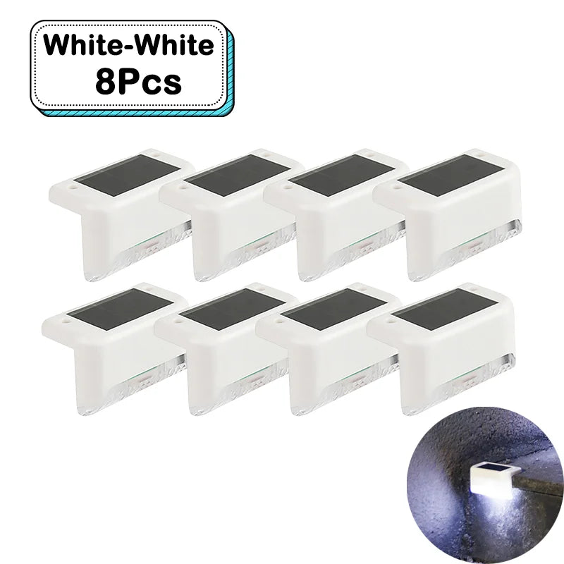 Outdoor Solar Step Lights LED Waterproof