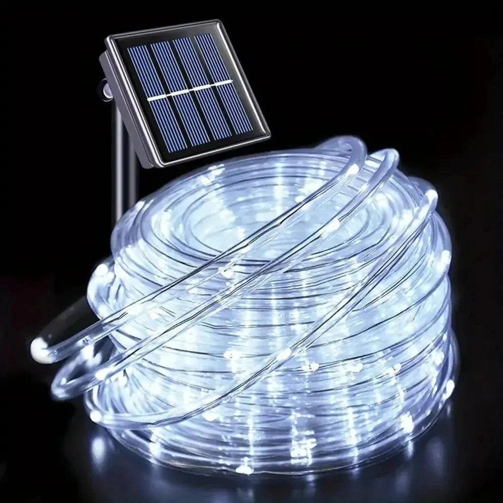 Outdoor Solar Tube Rope Led Light 32m/22M/12M/7M