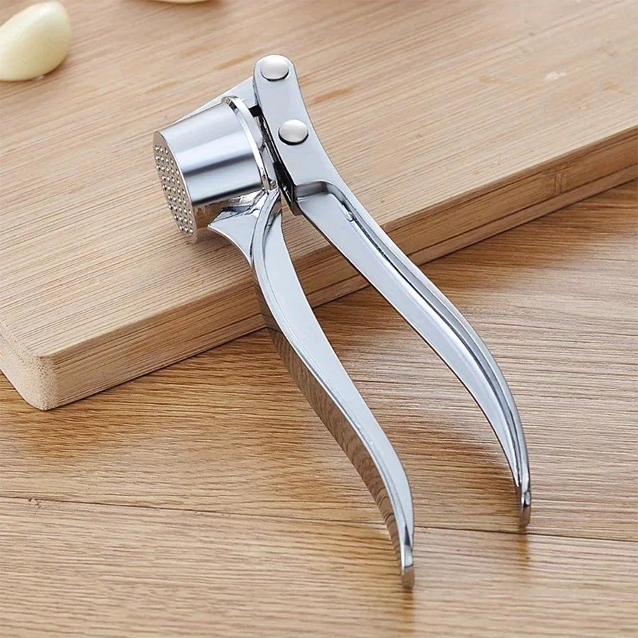 Heavy Duty Garlic Press & Multi-Tool. 18cm, Aluminum, for Restaurants