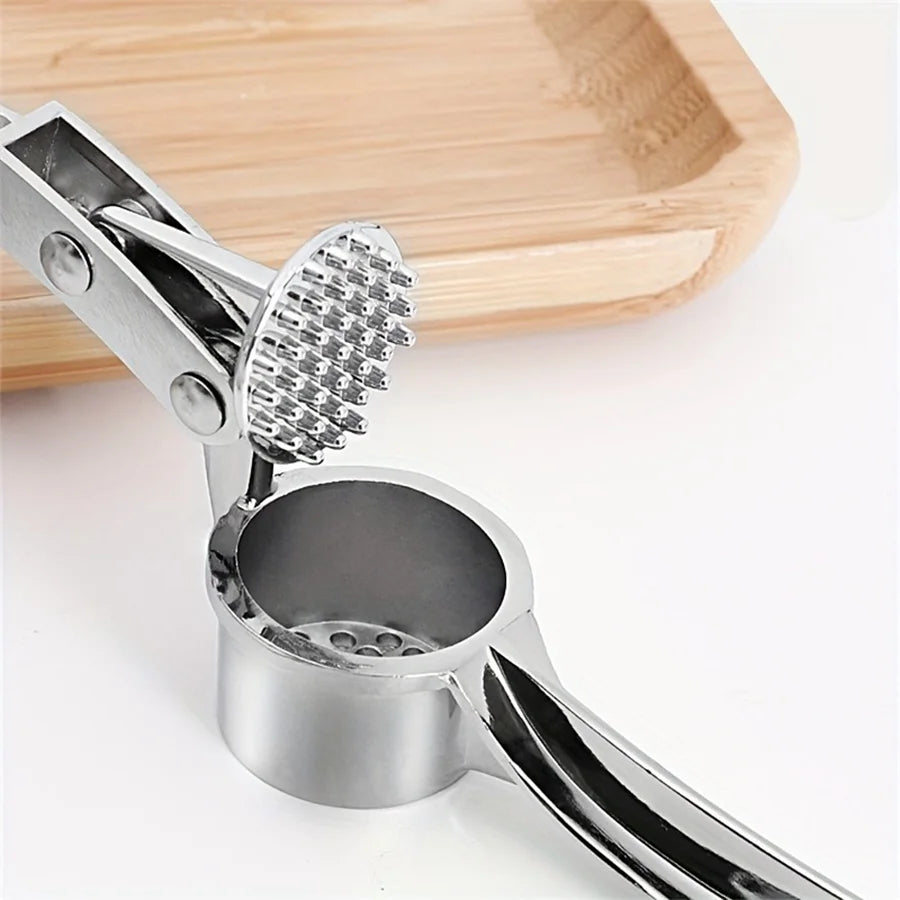 Heavy Duty Garlic Press & Multi-Tool. 18cm, Aluminum, for Restaurants