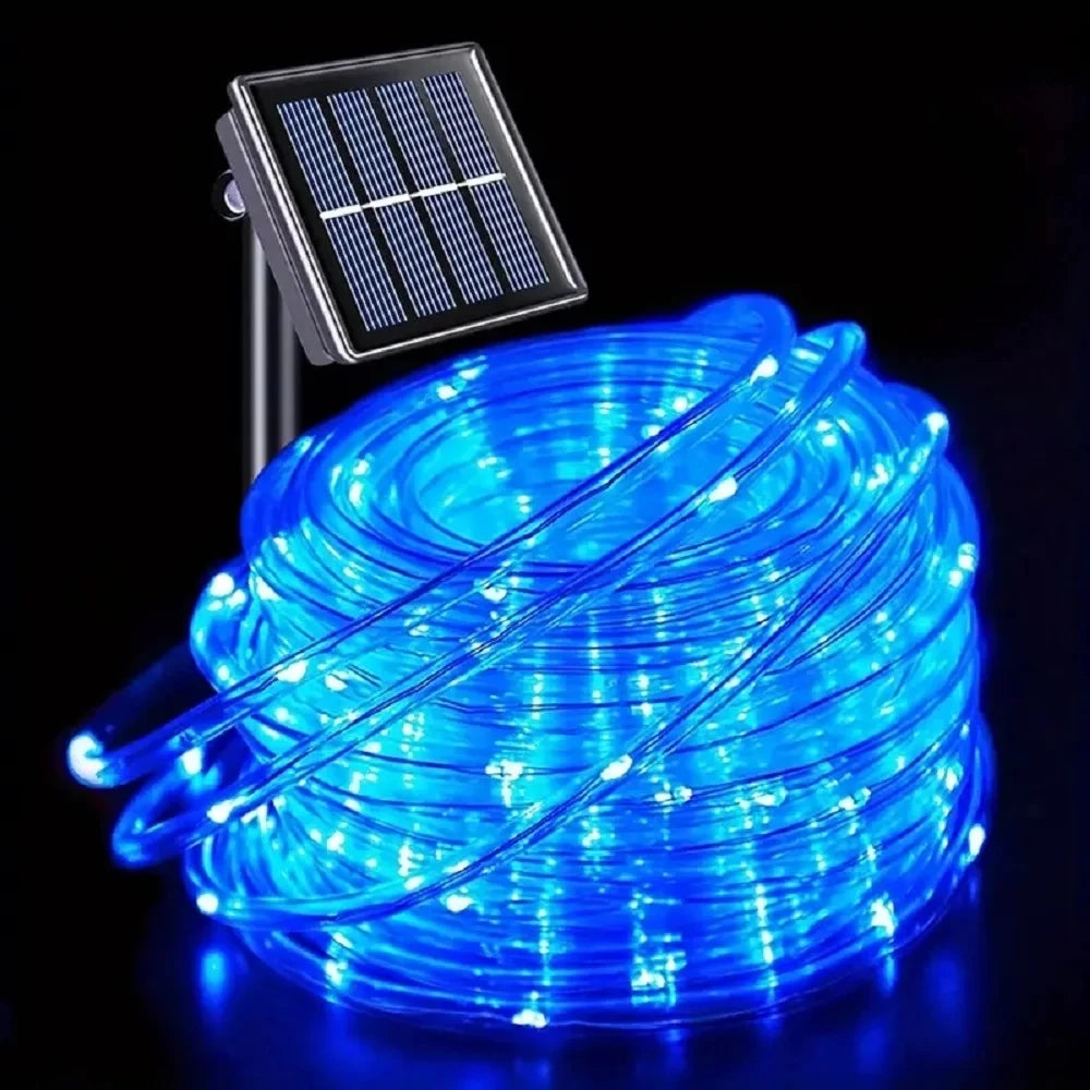 Outdoor Solar Tube Rope Led Light 32m/22M/12M/7M