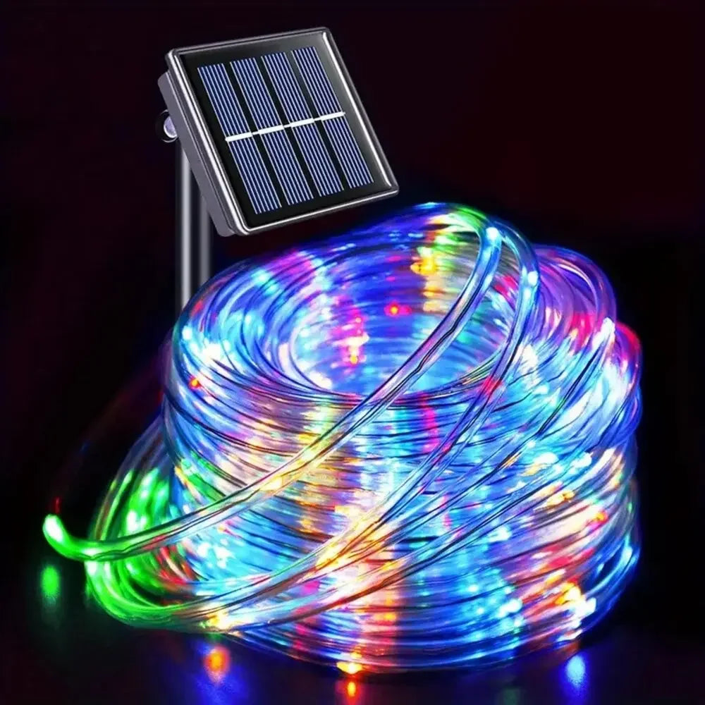 Outdoor Solar Tube Rope Led Light 32m/22M/12M/7M