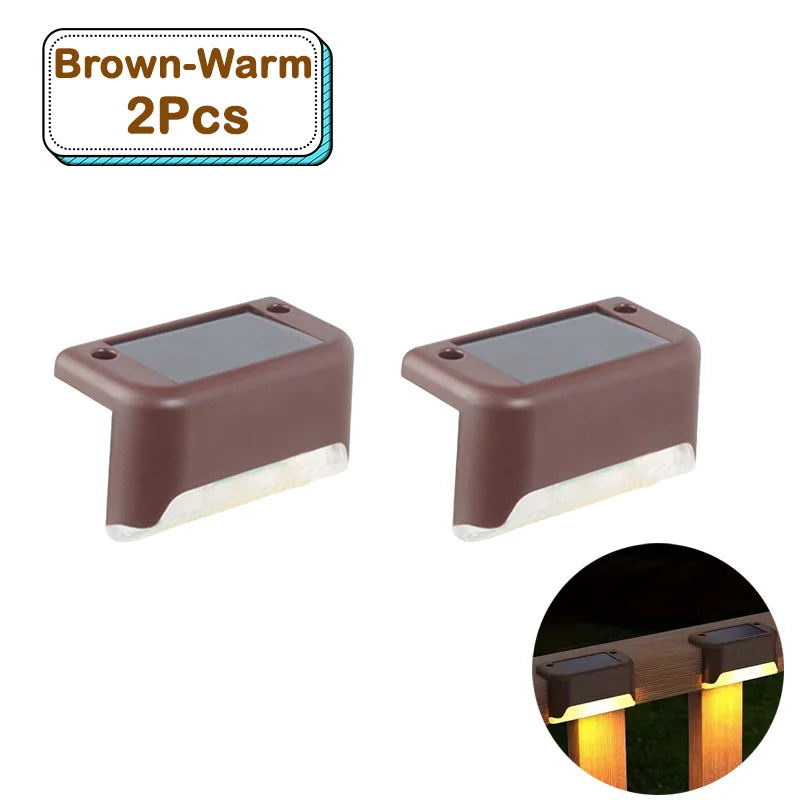 Outdoor Solar Step Lights LED Waterproof