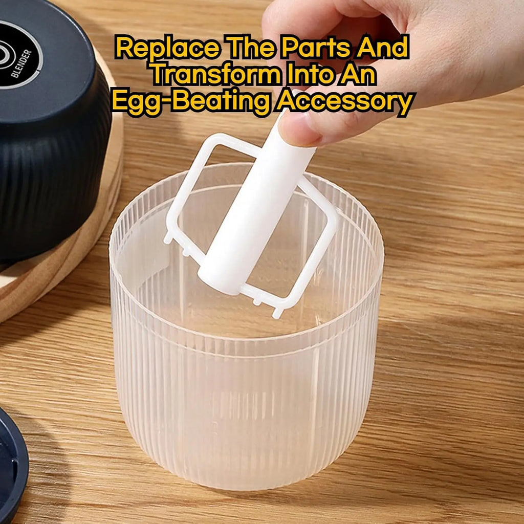 Electric Mini Portable Chopper, 250ML Grinder Masher, Blender Wireless Food Processor