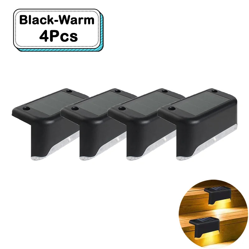 Outdoor Solar Step Lights LED Waterproof