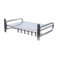 Microwave Oven Rack Stainless Steel Shelf Wall-Mounted to save counter space