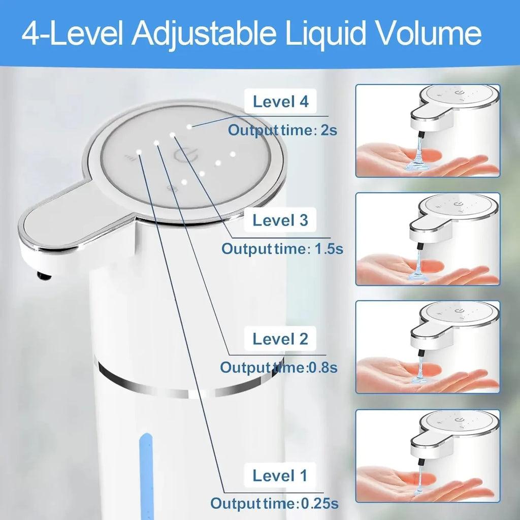 Automatic Liquid/Foam Soap Dispenser USB Rechargeable with Infrared Sensor