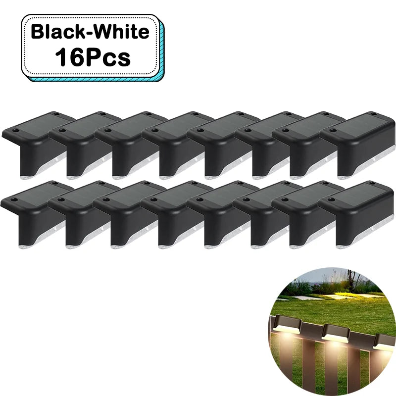 Outdoor Solar Step Lights LED Waterproof