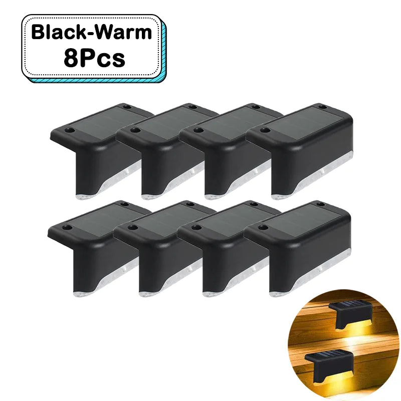 Outdoor Solar Step Lights LED Waterproof