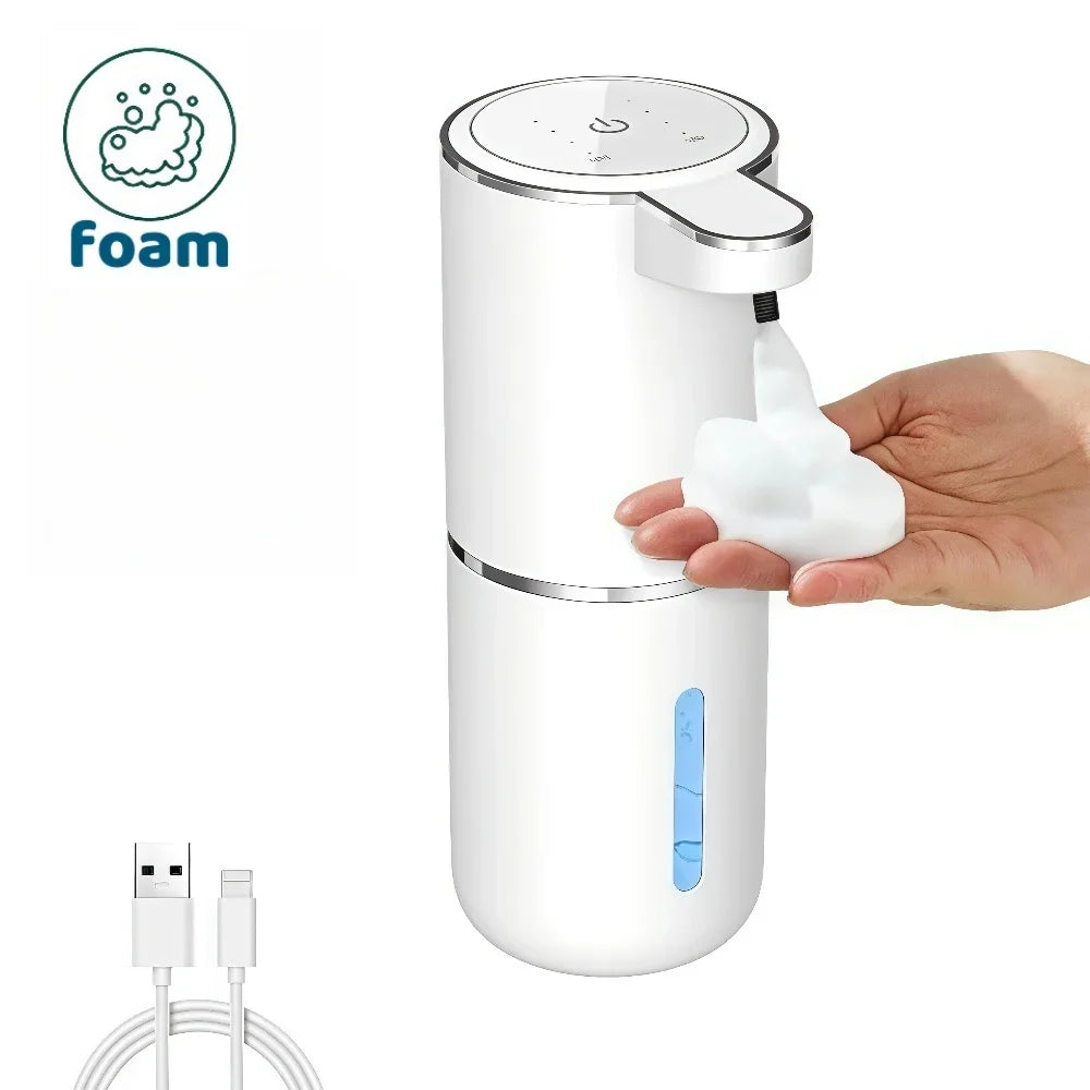 Automatic Liquid/Foam Soap Dispenser USB Rechargeable with Infrared Sensor