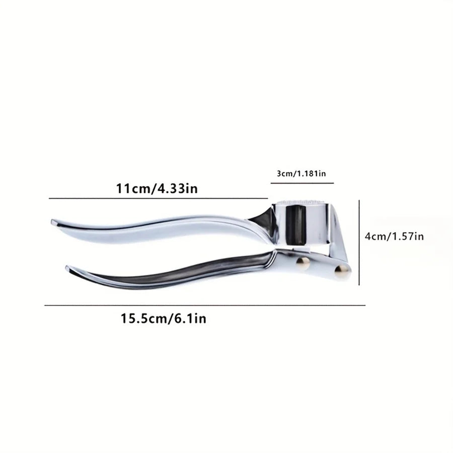 Heavy Duty Garlic Press & Multi-Tool. 18cm, Aluminum, for Restaurants