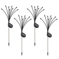 8-Head Solar Firefly Lights Outdoor Decorative Garden Lights Waterproof High Flexibility