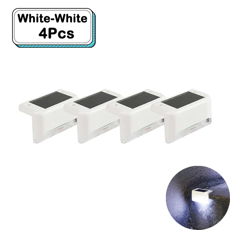 Outdoor Solar Step Lights LED Waterproof