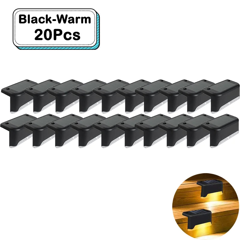 Outdoor Solar Step Lights LED Waterproof