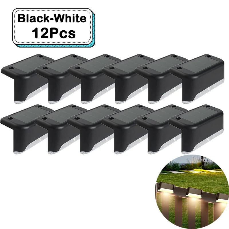 Outdoor Solar Step Lights LED Waterproof