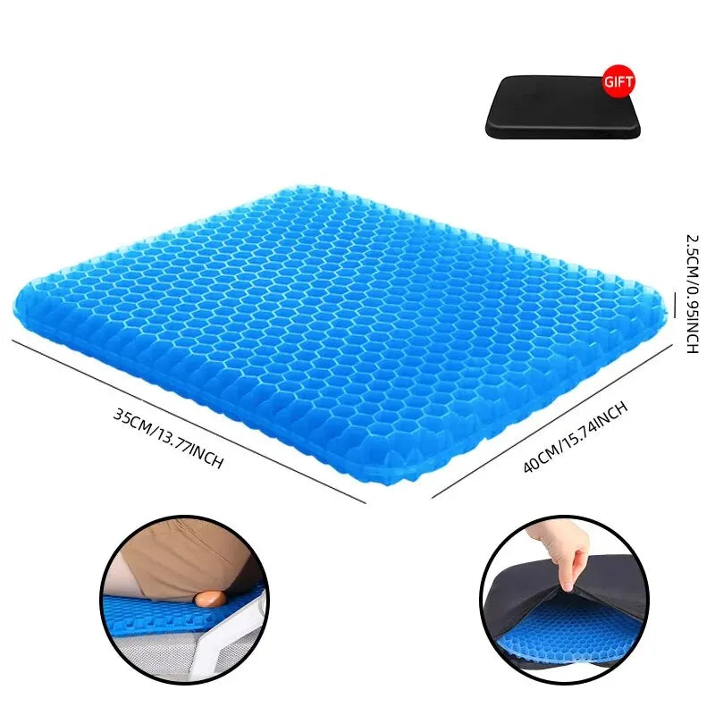 Gel Seat Cushion Summer Breathable Honeycomb Design