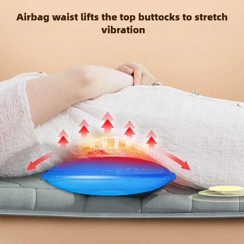 Electric Full Body Massage Mattress with Heating Hand Control
