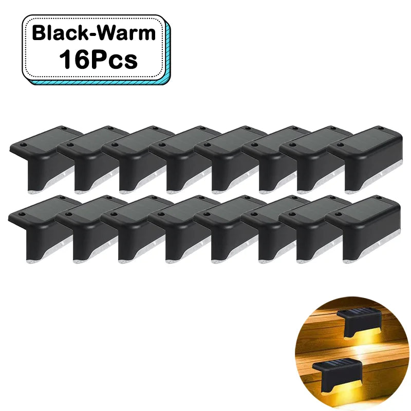 Outdoor Solar Step Lights LED Waterproof
