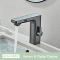 Touchless Sensor Basin Faucet Smart Digital Display